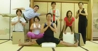 20111015Yoga x Flexcushion 2