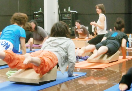 120130Pilates with Flexcushion in Kumamoto2