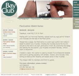 Bay Club Flexcushion Stretch